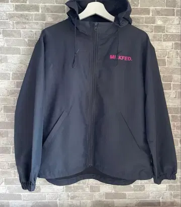 밀크페도 milkfed 후드 부착 아우터