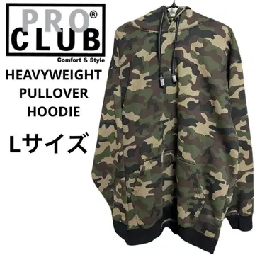 PROCLUB 프로클럽 헤비웨이트 후드티 카모플라쥬 L 사이즈