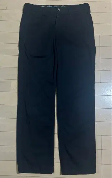 Dickies 블랙 워크 팬츠