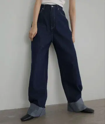 롤업 데님 팬츠 hellam