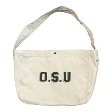 새상품급 캔버스 뉴스 페이퍼백 숄더백 O.S.U