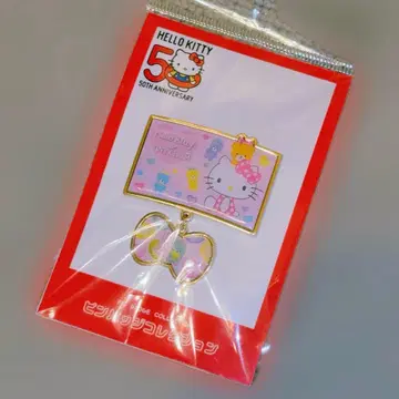산리오 헬로키티 50주년 핀 배지 컬렉션 타이니 참