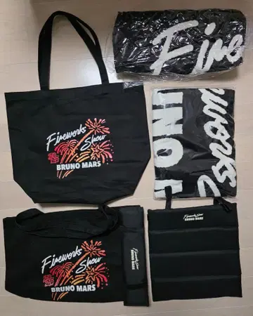 브루노 마스 불꽃놀이 쇼 세트