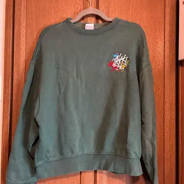 킹누 King Gnu 그린 맨투맨 No.2