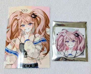 로손 오리지널 굿즈 단간론파 L판 브로마이드/캔뱃지 (에노시마 준코)