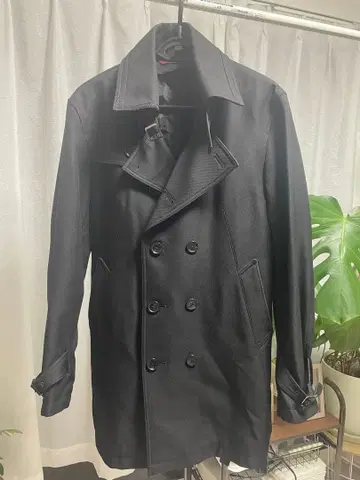 세만틱 디자인 코트 블랙 M