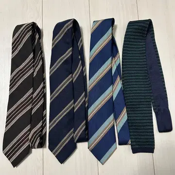 LIFE STYLE TAILOR 넥타이 세트 4개