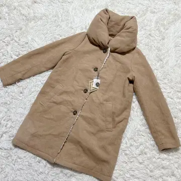 [ c6990 ] 새상품 점퍼 퀼팅 자켓 긴팔 브라운