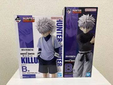 HUNTER x HUNTER 제일복권 키루아 피규어 B상 2점 세트