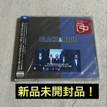 백스트리트 보이즈 블랙 앤 블루 미개봉 새상품 일본반 CD
