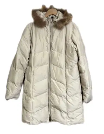 롱 다운 자켓 퍼 포함