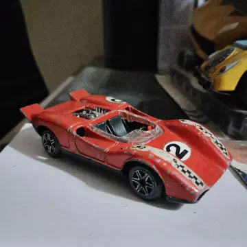 레드 오픈 탑 레이싱카 복원 베이스