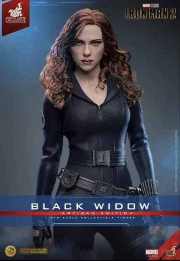 핫토이즈 아이언맨 2 블랙 위도우 아티산 MMS757AE