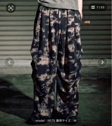 [ Casper John ] 타이다이 스웨트 팬츠 M