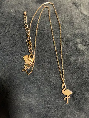 katespade 케이트 스페이드 플라밍고 목걸이 거의 새상품