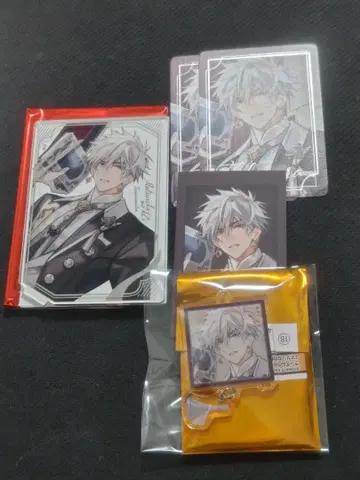 오토마 마츠리카의 케이 아크릴 스탠드 키링 포토 카드 파르카 제베네라