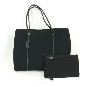 willow bay 위로베이 미니 토트백 네오프렌/블랙