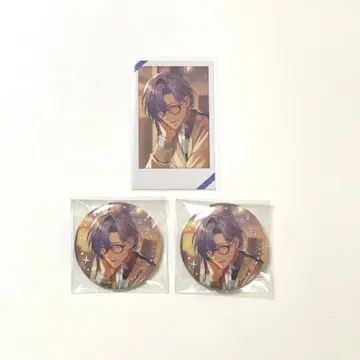 니지산지 밀라노 Twinkle gift 윈터 캔뱃지 폴라로이드