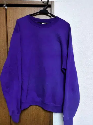 Champion 퍼플 맨투맨 L 사이즈