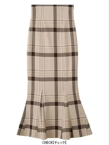 SNIDEL 스나이델 하이웨스트 머메이드 롱 스커트 00 스커트