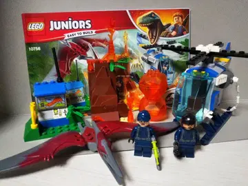 레고 쥬라기 월드 10756 프테라노돈 탈출 불의 왕국 공룡