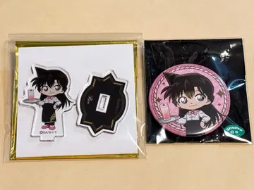 명탐정 코난 뉴오타니 유미란(모리 란) 미니 아크릴 스탠드 B 캔뱃지 C