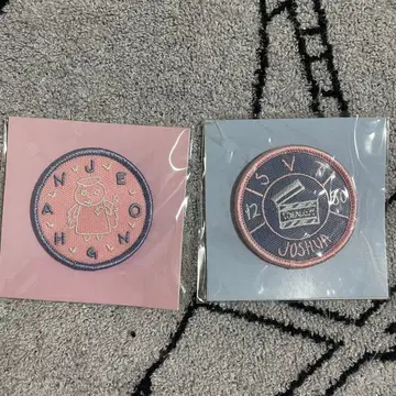 정한 조슈아 세븐틴 JAPAN 팬미팅 와펜 배지