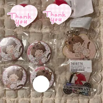 모루데오 캔뱃지 아크릴 키링