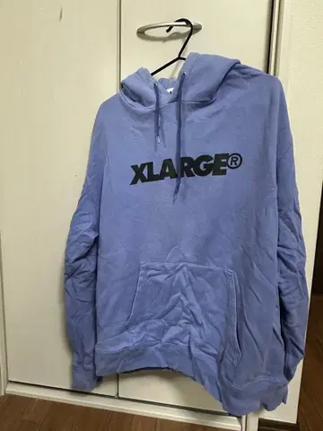 XLARGE 라이트 블루 후디
