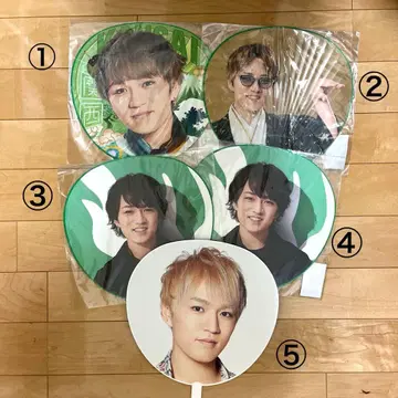 WEST. 카미야마 토모히로 부채 세트