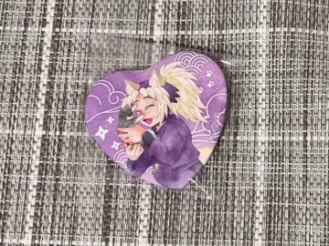 닌타마 란타로 난자타운 하트 캔뱃지