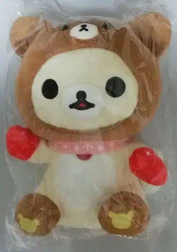 제일복권 리락쿠마 장갑을 전하러 A상 코리락쿠마 봉제 인형