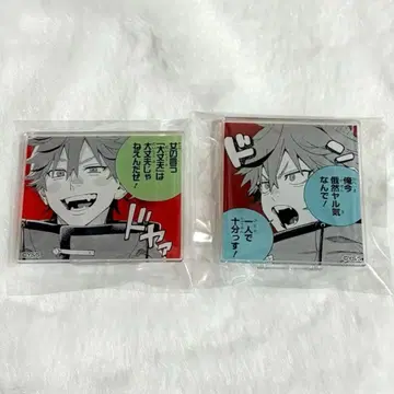 극락가 아르마 명언 아크릴 배지 컬렉션