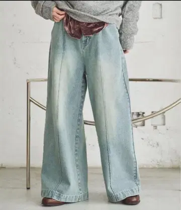 [ Casper John ] 15oz 배기 데님 팬츠