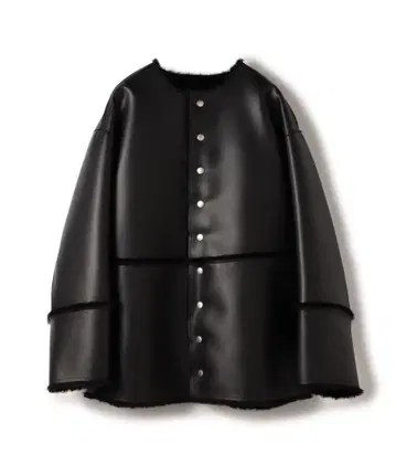 25AW [MACPHEE] 페이크 무스탕 리버서블 숏코트