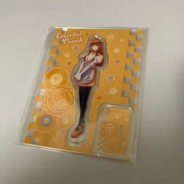 컬러풀 피치 에토 아크릴 스탠드 다이너