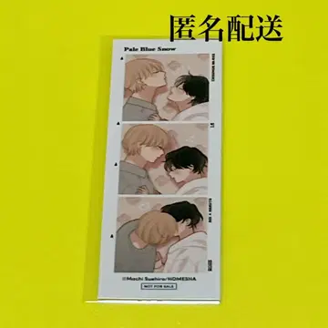 밑면 확장 Cafe Pale Blue Snow 하프 브로마이드 1장