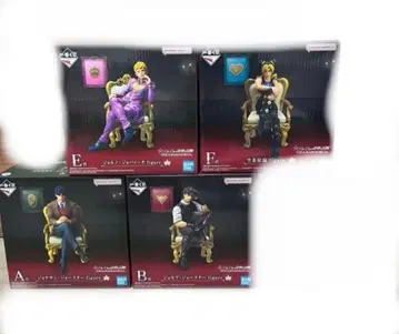 제일복권 죠죠의 기묘한 모험 피규어 ABEF상 세트