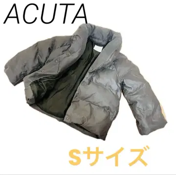 acutaACUTA 액타 다운 자켓 볼륨 숄 브라운 여배우 옷깃 S