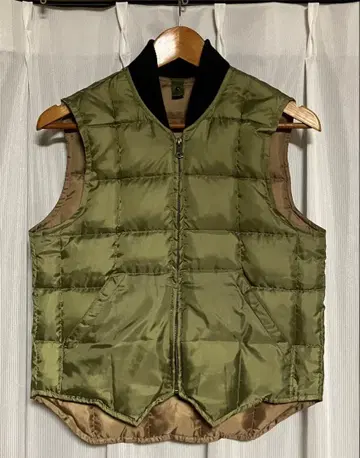 68&브라더스 퀼팅 이너 다운 베스트 S 올리브 walls