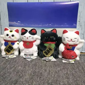 복을 부르는 고양이 냥길 st 봉제 인형 전종 세트