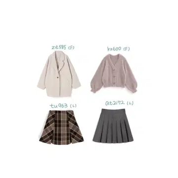 GRL 걸리시 의류 묶음 판매