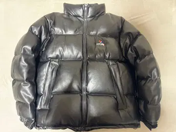 [ 초레어 ] AFTERBASE 애프터베이스 가죽 다운 자켓 XL 사이즈