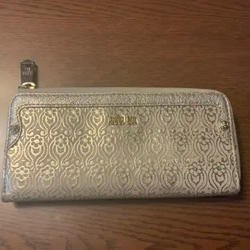ANNA SUI 골드 장지갑