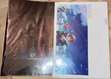 그랑블루 판타지 푸른 추억 뮤지엄 클리어 파일 샌들 샌달폰 000