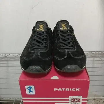 PATRICK 아이리스 스웨이드 블랙 스니커즈 265