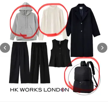 HK WORKS LONDON 해피백 LL 시마무라