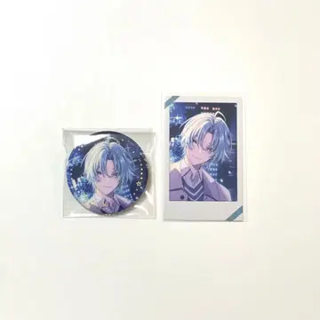 니지산지 나기사 트라웃 Twinkle gift 윈터 캔뱃지 폴라로이드