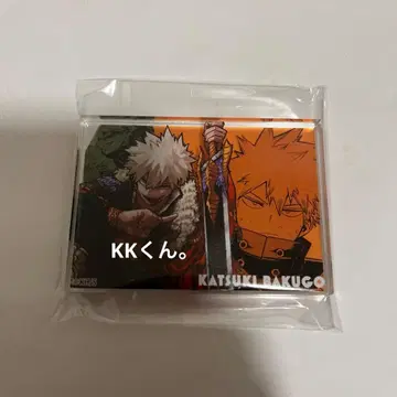 나의 히어로 아카데미아 원화전 KATSUKI MEMORY 아크릴 블록