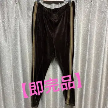 워크맨 벨로아 트랙 팬츠 브라운 LL 사이즈